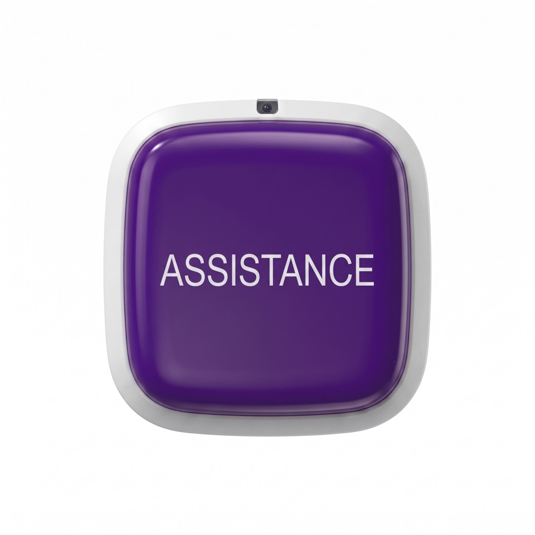 Purple ASSISTANCE call button option